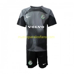 Camiseta de Fútbol Maccabi Haifa Portero Niño Casa 2022-2023 Manga Corta
