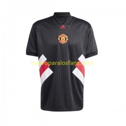 Camiseta de Fútbol Manchester United Icon Retro Hombre Casa 2022-2023 Manga Corta