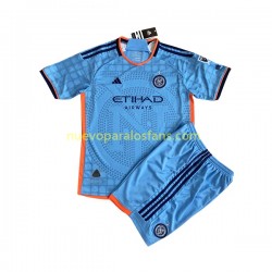 Camiseta de Fútbol New York City FC Niño Casa 2023 Manga Corta
