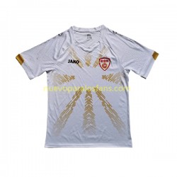 Camiseta de Fútbol Macedonia Północna Hombre Exterior 2023 Manga Corta