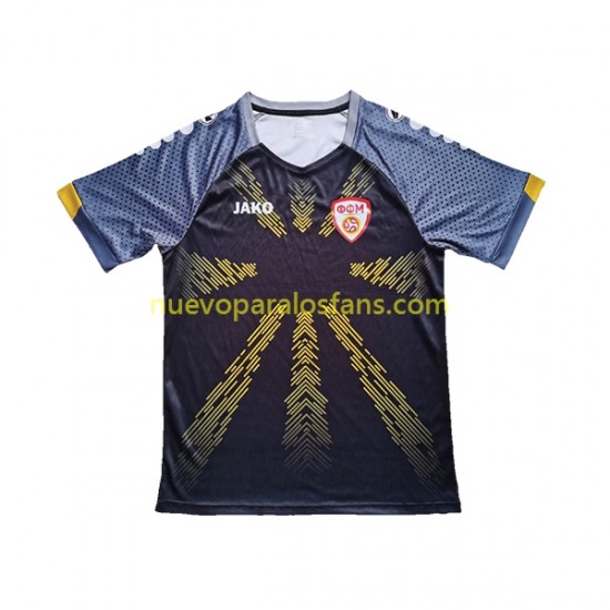 Camiseta de Fútbol Macedonia Północna Hombre Tercera 2023 Manga Corta