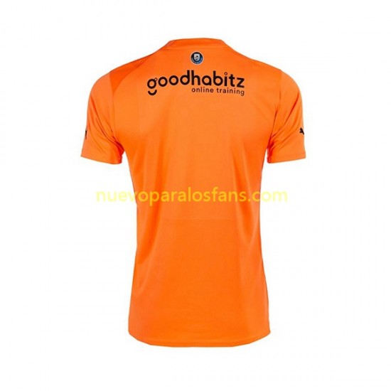 Camiseta de Fútbol PSV Eindhoven Portero Hombre Exterior 2022-2023 Manga Corta