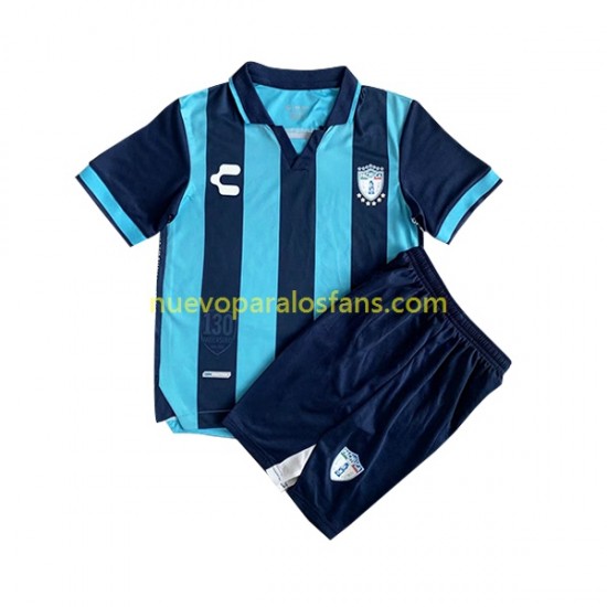 Camiseta de Fútbol Pachuca 130 Anniversary Niño Casa 2022-2023 Manga Corta