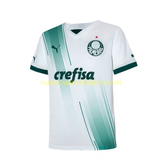Camiseta de Fútbol Palmeiras Hombre Exterior 2023-2024 Manga Corta