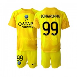 Camiseta de Fútbol Paris Saint-Germain Gianluigi Donnarumma 99 Portero Niño Tercera 2022-2023 Manga Corta