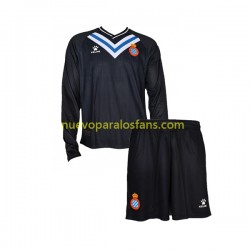 Camiseta de Fútbol RCD Espanyol Portero Niño Casa 2022-2023 Manga Larga