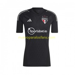 Camiseta de Fútbol Sao Paulo Portero Hombre Casa 2023-2024 Manga Corta