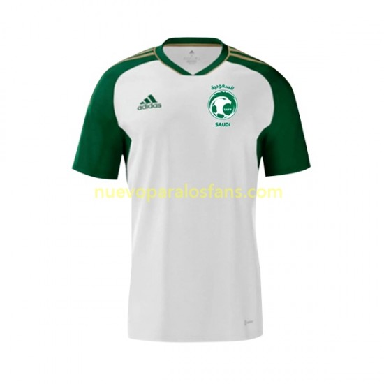 Camiseta de Fútbol Arabia Saudita Hombre Exterior 2023 Manga Corta