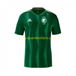 Camiseta de Fútbol Arabia Saudita Hombre Casa 2023 Manga Corta