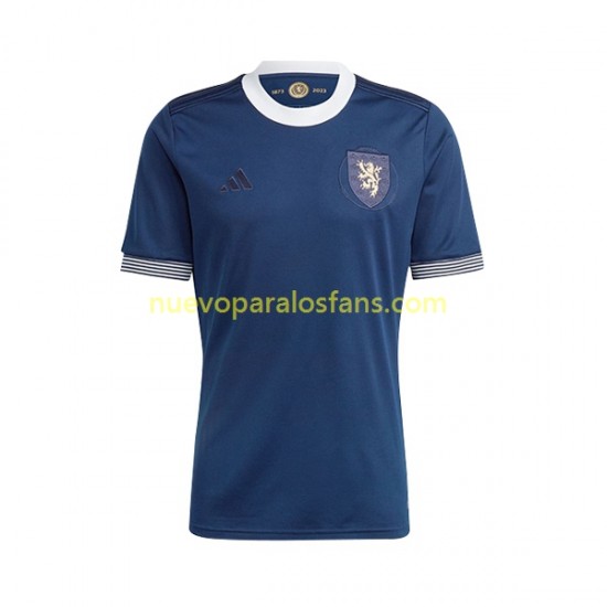 Camiseta de Fútbol Escocia Anniversary Hombre Casa 2023 Manga Corta