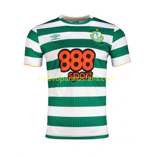 Camiseta de Fútbol Shamrock Rovers Hombre Casa 2023 Manga Corta