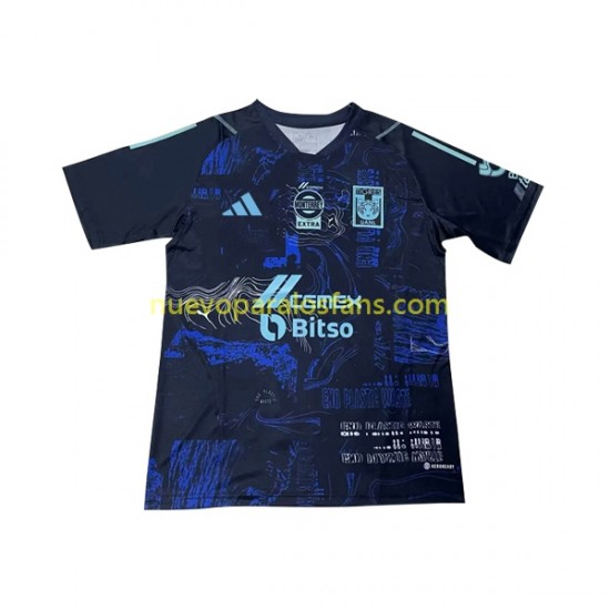 Camiseta de Fútbol Tigres UANL Earth Day Hombre Casa 2023-2024 Manga Corta