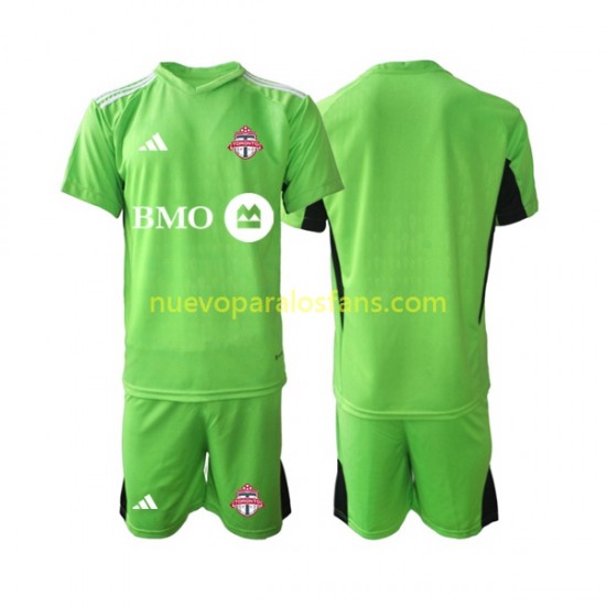 Camiseta de Fútbol Toronto FC Portero Niño Casa 2023 Manga Corta