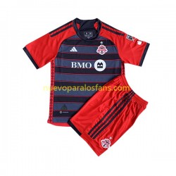 Camiseta de Fútbol Toronto FC Niño Casa 2023 Manga Corta