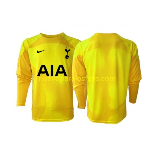 Camiseta de Fútbol Tottenham Hotspur Portero Hombre Casa 2022-2023 Manga Larga