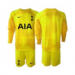 Camiseta de Fútbol Tottenham Hotspur Portero Niño Casa 2022-2023 Manga Larga