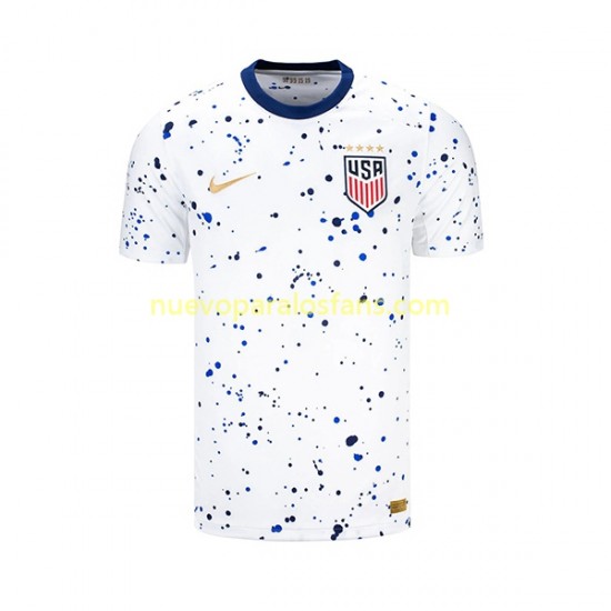 Camiseta de Fútbol Estados Unidos Hombre Casa 2023 Manga Corta