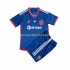 Camiseta de Fútbol Universidad de Chile Niño Casa 2023 Manga Corta