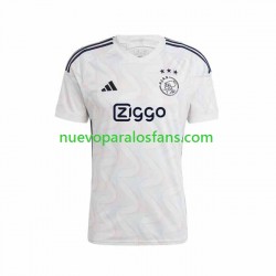 Camiseta de Fútbol AFC Ajax Hombre Exterior 2023-2024 Manga Corta