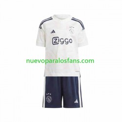 Camiseta de Fútbol AFC Ajax Niño Exterior 2023-2024 Manga Corta