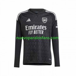 Camiseta de Fútbol Arsenal Portero Hombre Casa 2023-2024 Manga Larga