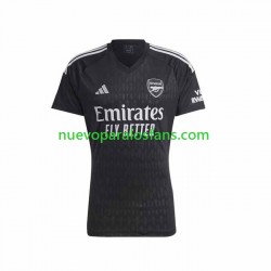 Camiseta de Fútbol Arsenal Portero Hombre Casa 2023-2024 Manga Corta