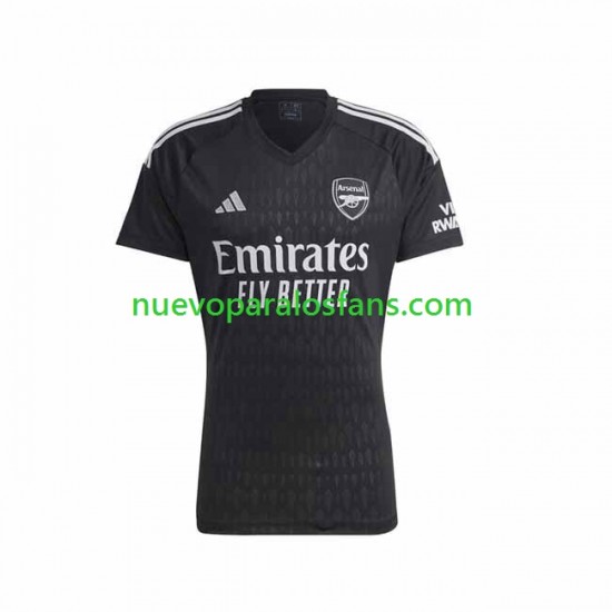 Camiseta de Fútbol Arsenal Portero Hombre Casa 2023-2024 Manga Corta