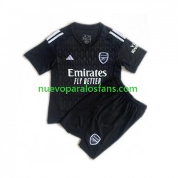 Camiseta de Fútbol Arsenal Portero Niño Casa 2023-2024 Manga Corta