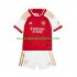 Camiseta de Fútbol Arsenal Niño Casa 2023-2024 Manga Corta