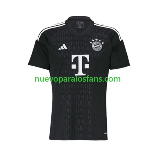 Camiseta de Fútbol Bayern de Múnich Portero Hombre Casa 2023-2024 Manga Corta