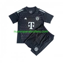 Camiseta de Fútbol Bayern de Múnich Portero Niño Casa 2023-2024 Manga Corta