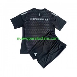 Camiseta de Fútbol Bayern de Múnich Portero Niño Casa 2023-2024 Manga Corta