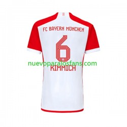 Camiseta de Fútbol Bayern de Múnich Joshua Kimmich 6 Hombre Casa 2023-2024 Manga Corta