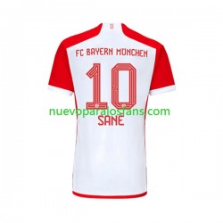 Camiseta de Fútbol Bayern de Múnich Leroy Sane 10 Hombre Casa 2023-2024 Manga Corta