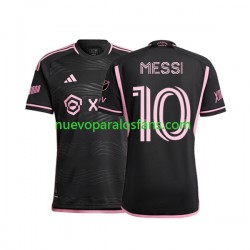 Camiseta de Fútbol Inter Miami Lionel Messi 10 Hombre Exterior 2023 Manga Corta