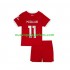 Camiseta de Fútbol Liverpool M.Salah 11 Niño Casa 2023-2024 Manga Corta