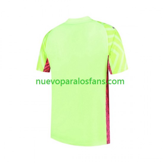 Camiseta de Fútbol Manchester City Portero Hombre Tercera 2023-2024 Manga Corta