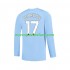 Camiseta de Fútbol Manchester City Kevin De Bruyne 17 Hombre Casa 2023-2024 Manga Larga