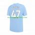 Camiseta de Fútbol Manchester City Phil Foden 47 Hombre Casa 2023-2024 Manga Corta
