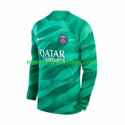 Camiseta de Fútbol Paris Saint-Germain Portero Hombre Casa 2023-2024 Manga Larga
