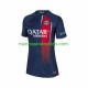 Camiseta de Fútbol Paris Saint-Germain Mujer Casa 2023-2024 Manga Corta