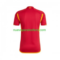 Camiseta de Fútbol AS Roma Hombre Casa 2023-2024 Manga Corta