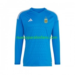 Camiseta de Fútbol Argentina Portero Hombre Tercera 2023 Manga Larga