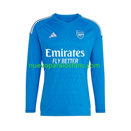 Camiseta de Fútbol Arsenal Long Portero Exterior 2023-2024 Manga Corta