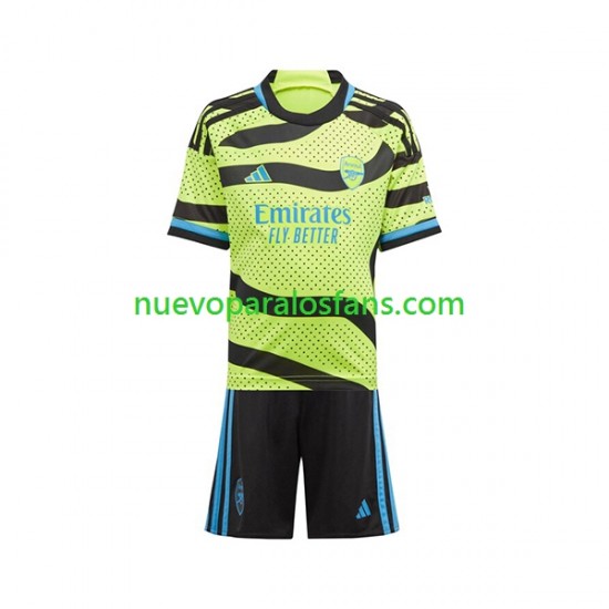 Camiseta de Fútbol Arsenal Niño Exterior 2023-2024 Manga Corta