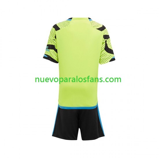 Camiseta de Fútbol Arsenal Niño Exterior 2023-2024 Manga Corta