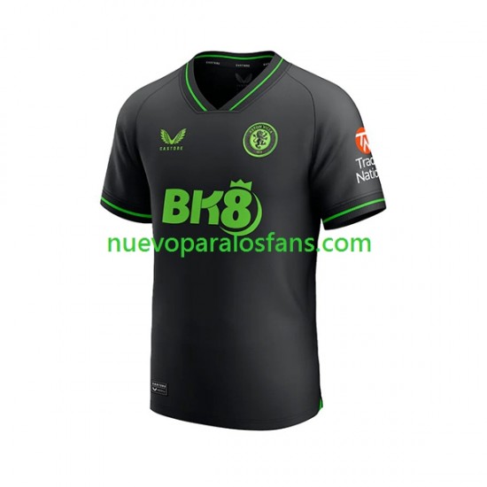 Camiseta de Fútbol Aston Villa Portero Hombre Casa 2023-2024 Manga Corta