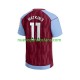 Camiseta de Fútbol Aston Villa Ollie Watkins 11 Hombre Casa 2023-2024 Manga Corta