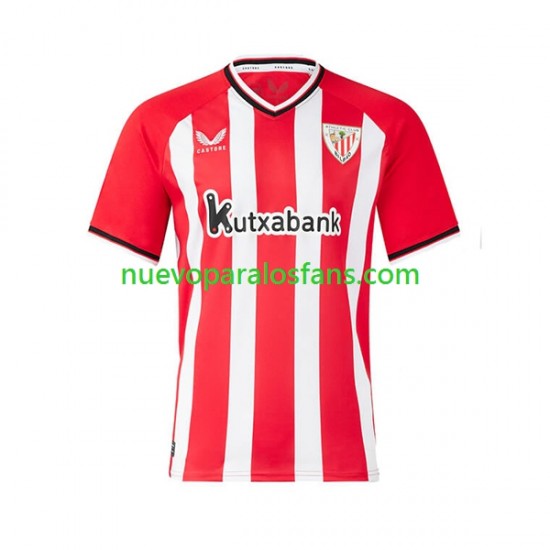 Camiseta de Fútbol Athletic Bilbao Hombre Casa 2023-2024 Manga Corta