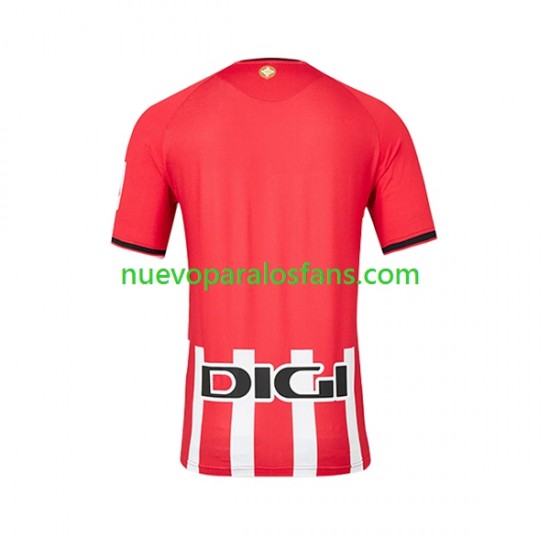 Camiseta de Fútbol Athletic Bilbao Hombre Casa 2023-2024 Manga Corta